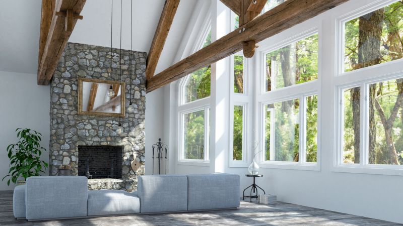 Large Picture Window in Living Room